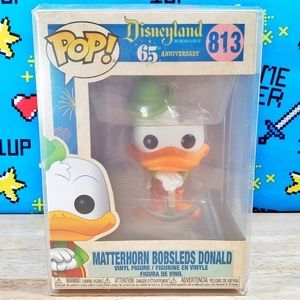 Funko PoP Disneyland Resort 65th Anniversary Matterhorn Bobsleds Donald #813 New